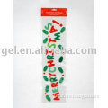 High quality Christmas clear static cling sticker